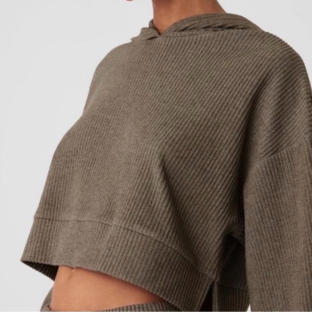Alo Yoga Muse Cropped Hoodie